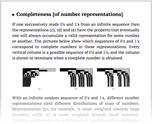Completeness [of number representations]