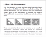 History [of vision research]
