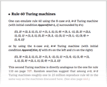 Rule 60 Turing machines
