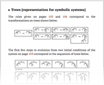 Trees [representation for symbolic systems]