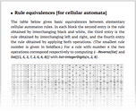 Rule equivalences [for cellular automata]