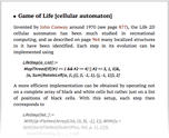 Game of Life [cellular automaton]