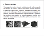 Hopper crystals