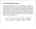 Directed network systems