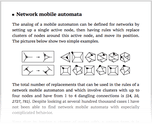 Network mobile automata