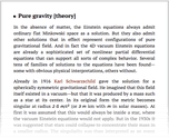 Pure gravity [theory]