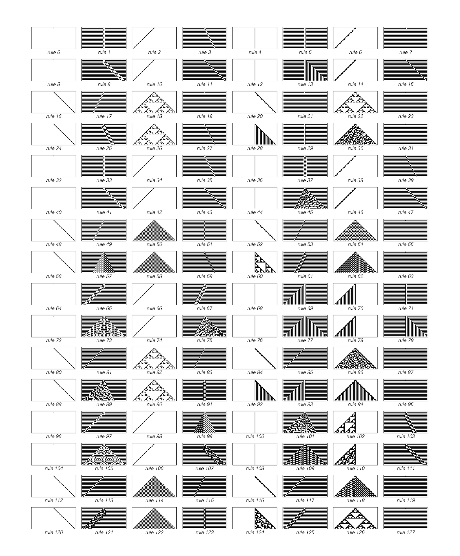 More Cellular Automata: A New Kind of Science | Online by Stephen Wolfram  [Page 55]