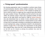 "Firing squad" synchronization