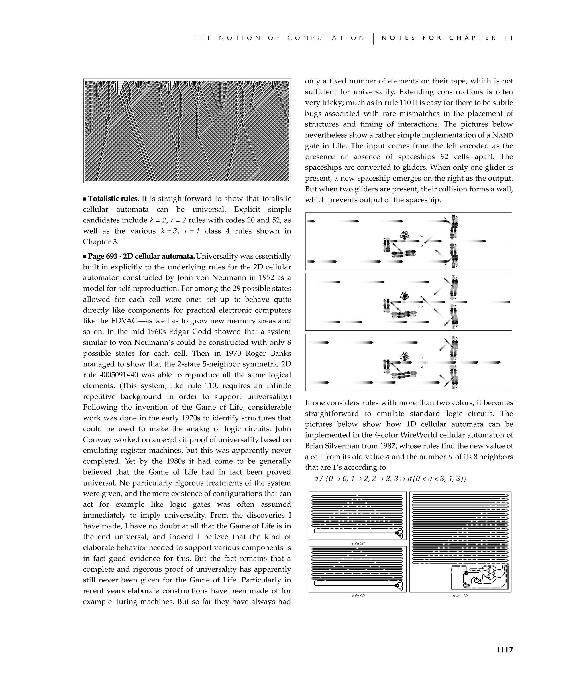 Page 1117: Notes for Class 4 Behavior and Universality
