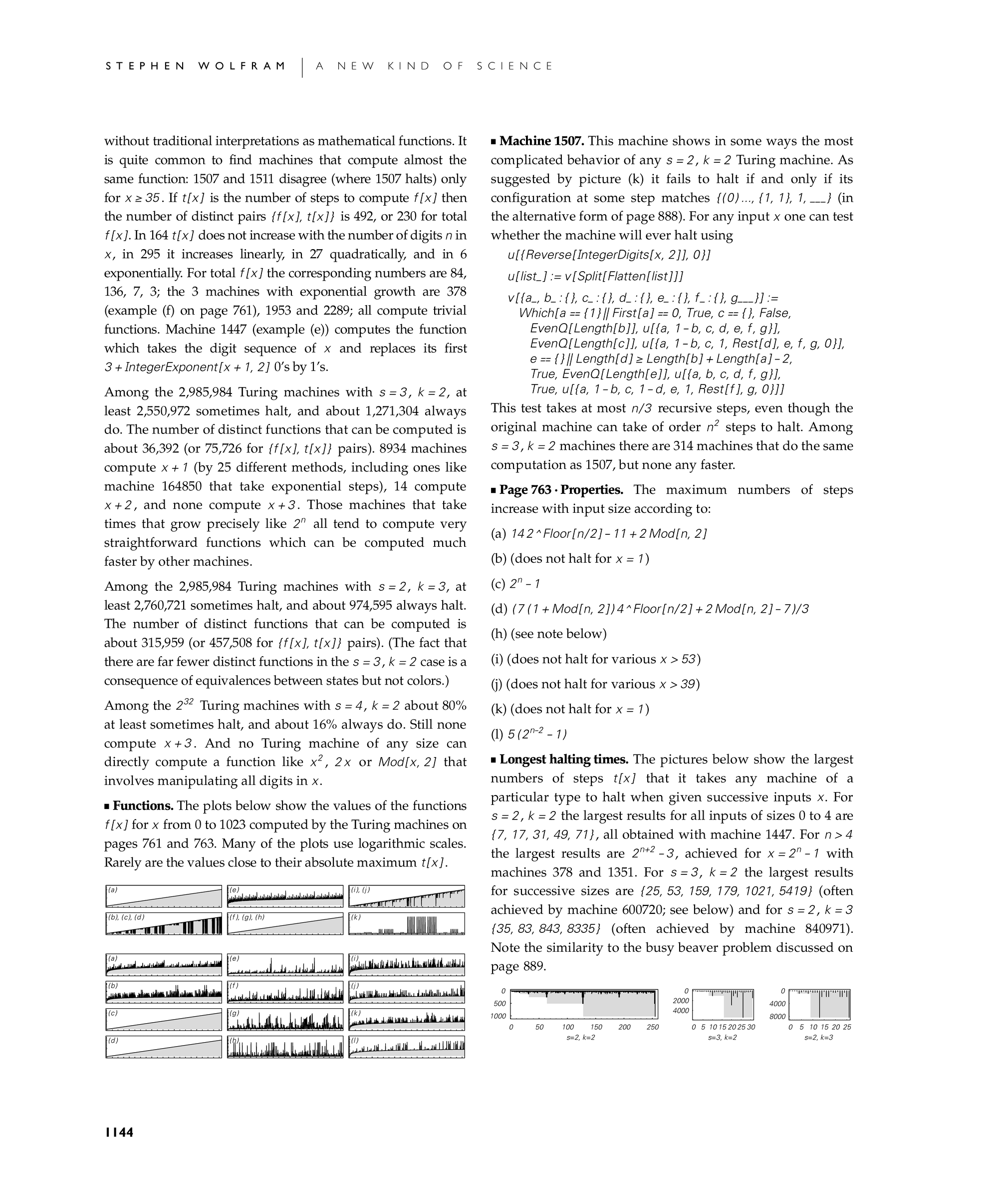 Page 1144: Notes for Undecidability and Intractability