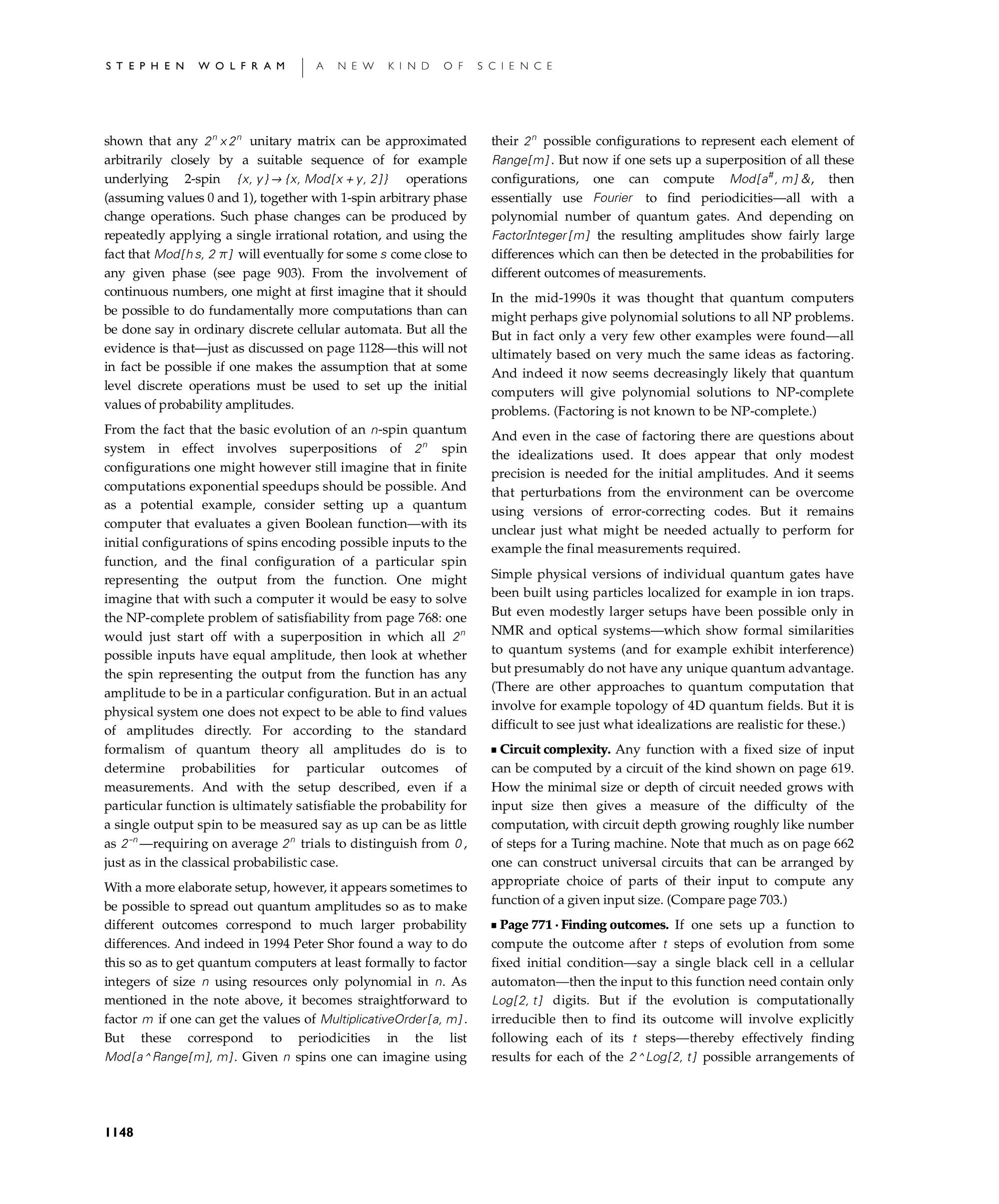 Page 1148: Notes for Undecidability and Intractability