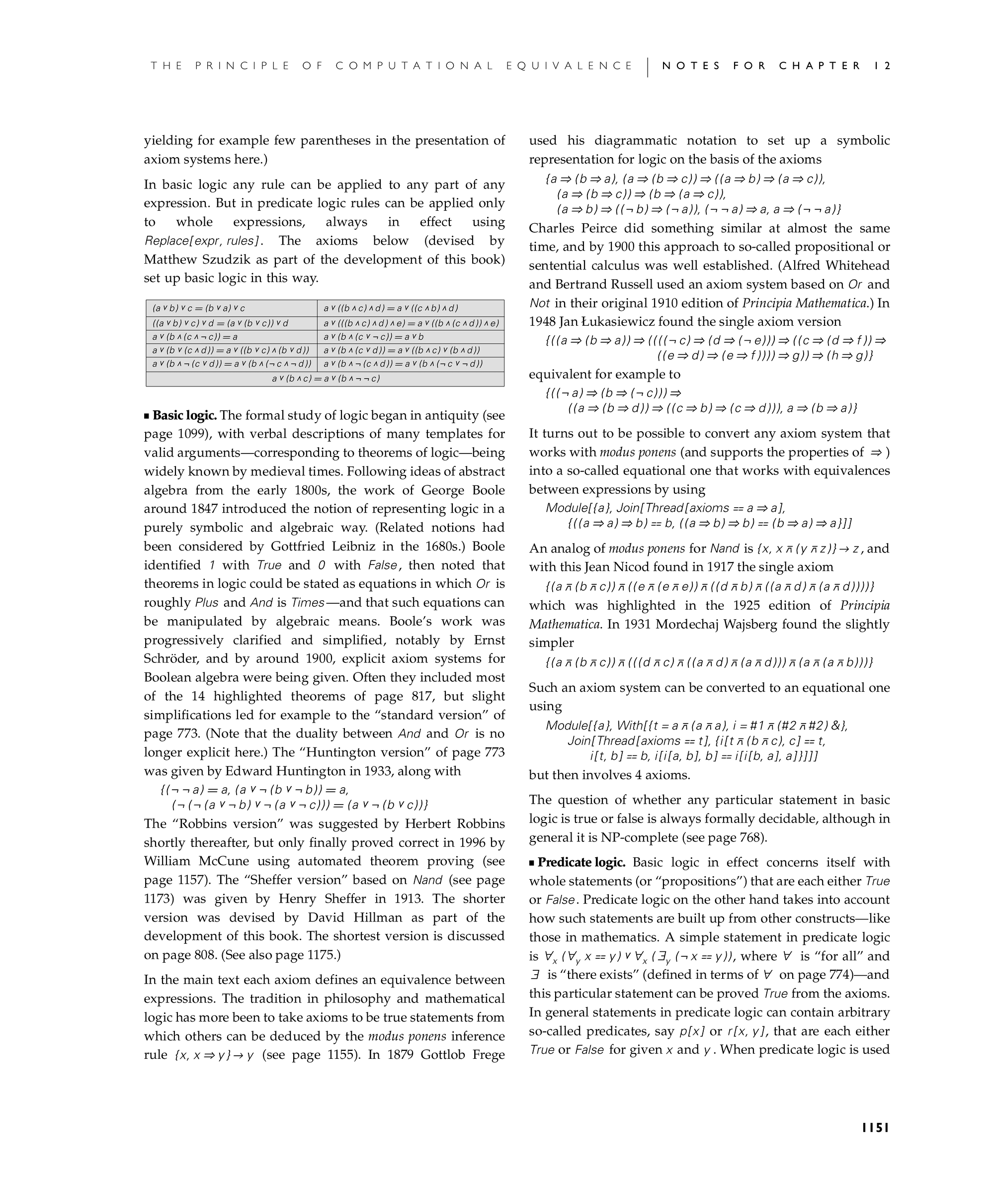 Page 1151: Notes for Implications for Mathematics and Its Foundations