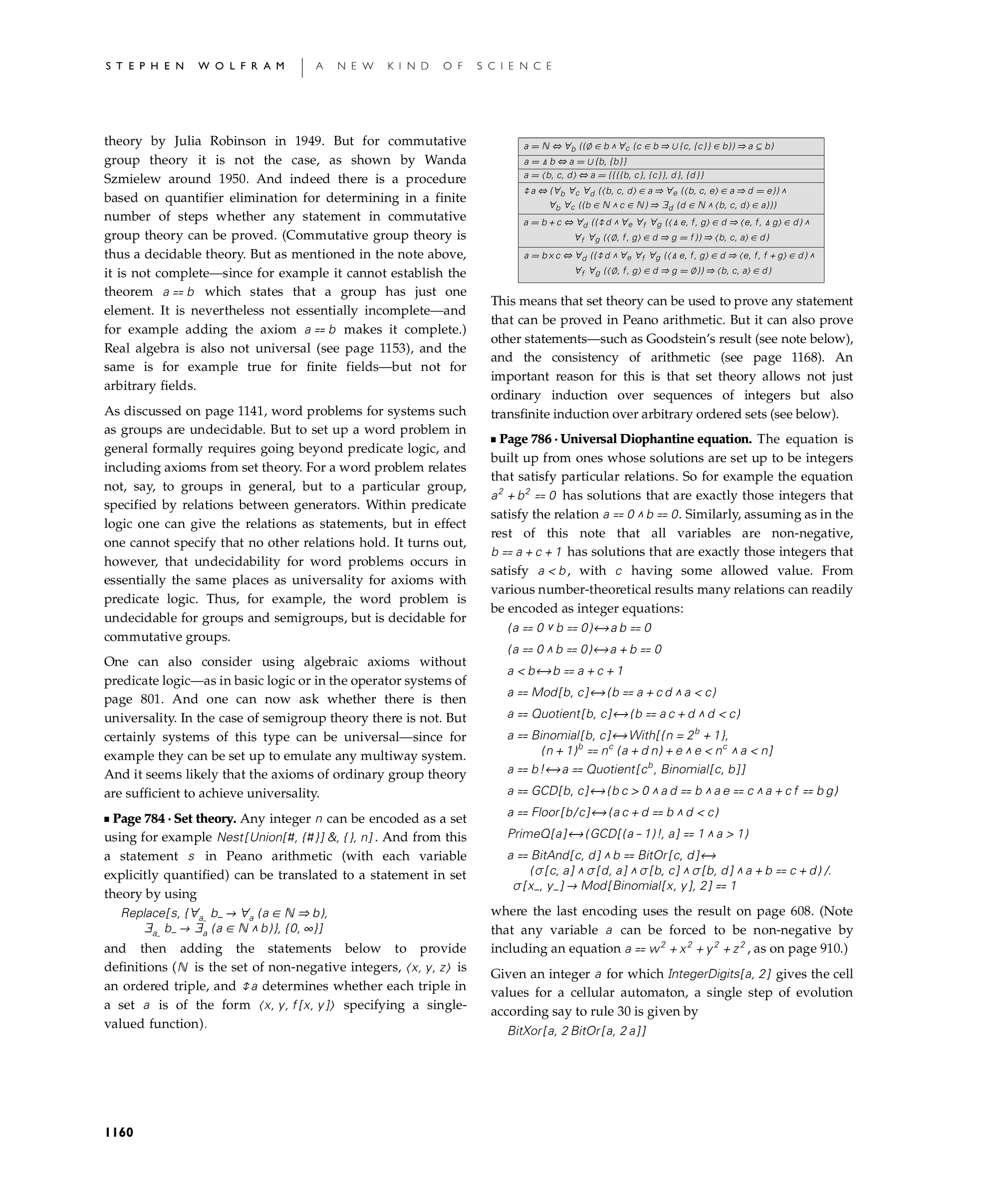 Page 1160: Notes for Implications for Mathematics and Its Foundations