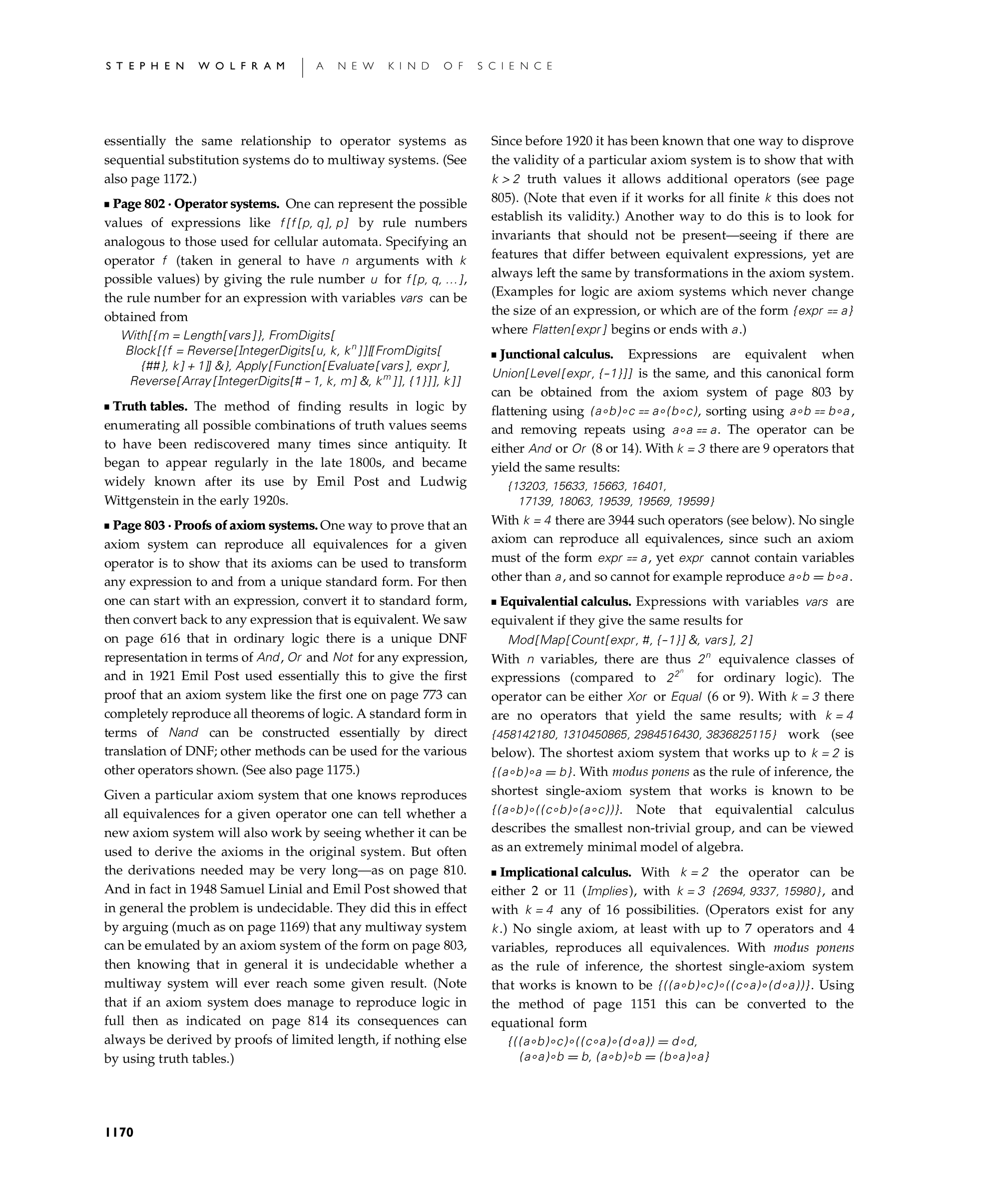 Page 1170: Notes for Implications for Mathematics and Its Foundations
