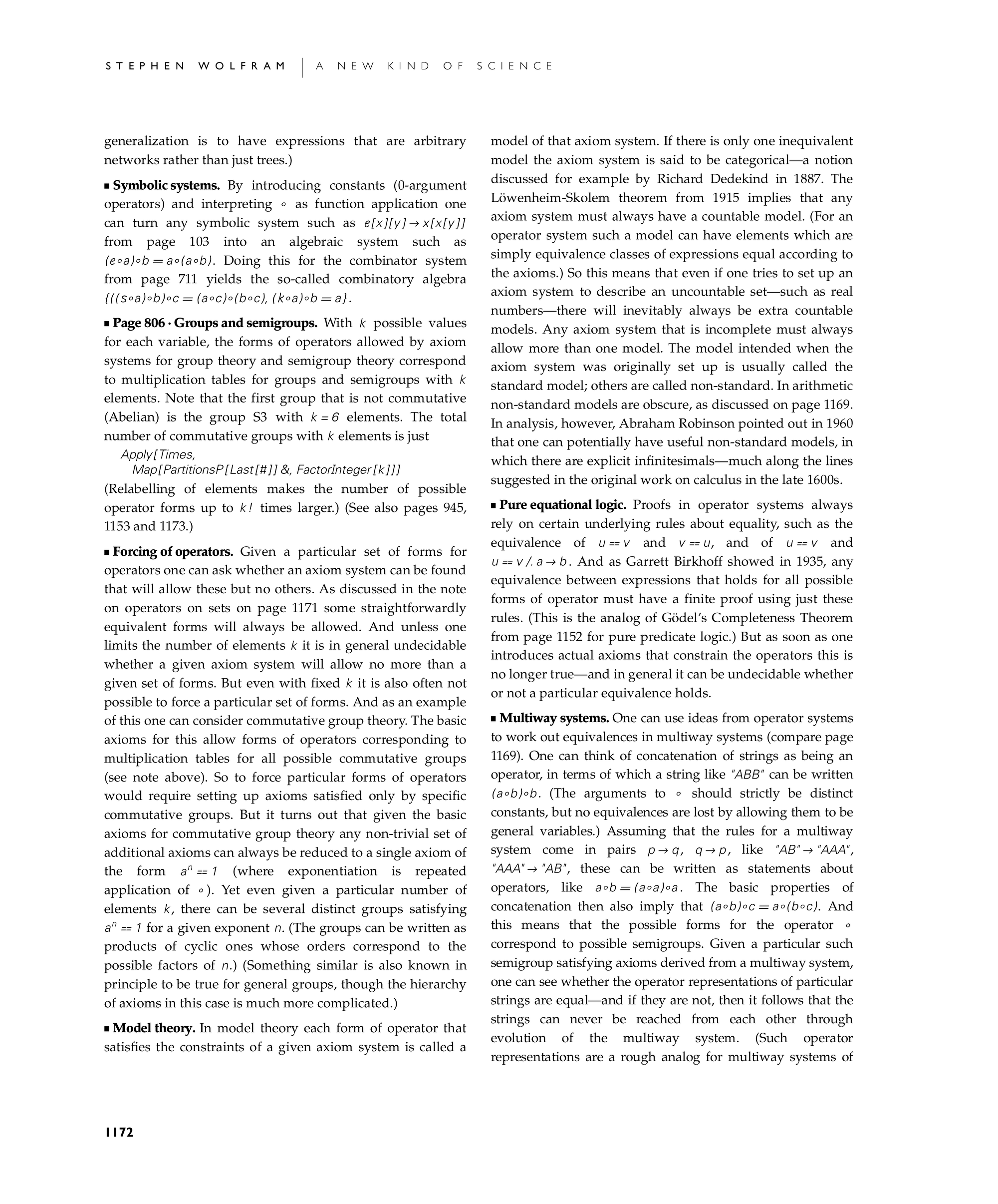 Page 1172: Notes for Implications for Mathematics and Its Foundations