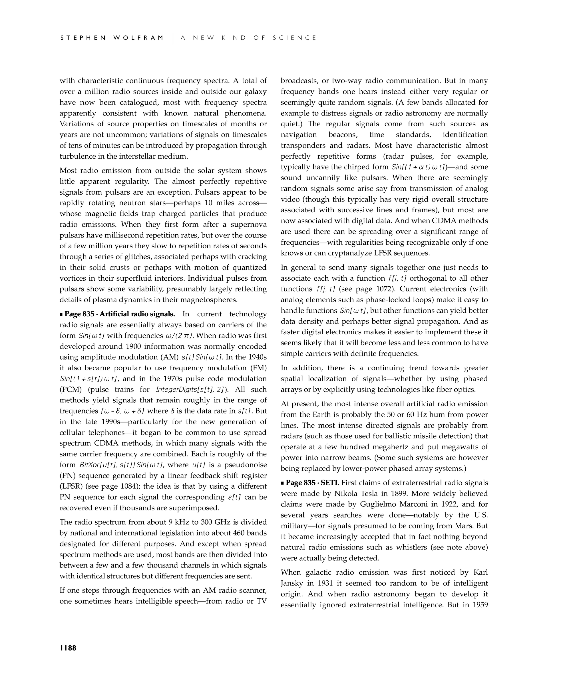 Page 1188: Notes for Intelligence in the Universe