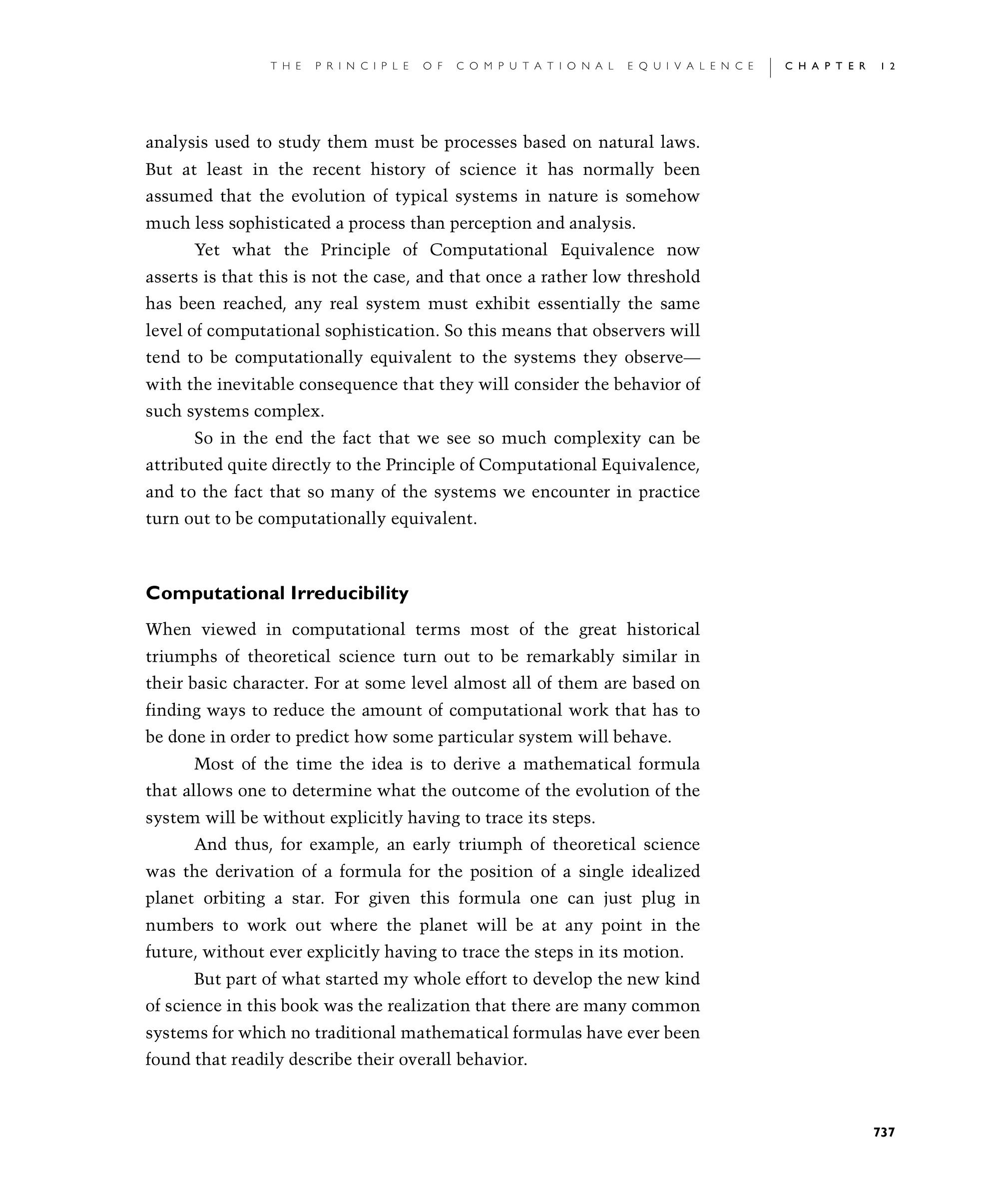 Page 737: Computational Irreducibility
