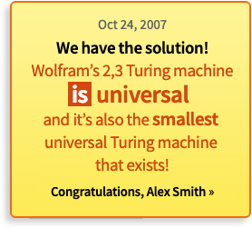Wolfram 2,3 Turing Machine Research Prize : What is a Turing Machine?